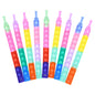 Colorful Silicone Bracelet Anxiety Sensory for Autism Adult Pops Bubble Simple Dimple Toy Fidget Anti Stress Relief Toys Game