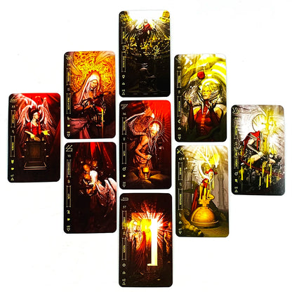 Tarot Cards A 78 Deck Oracle Prediction Divination Edition Borad Playing Games Party Board Games For Family and Friends