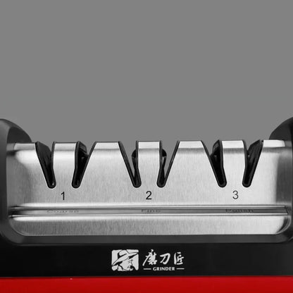 TAIDEA Electric Diamond Knife Sharpener New Upgrade Sharpening System Have Polishing Grit 360/600/1000# Professional Sharpeners