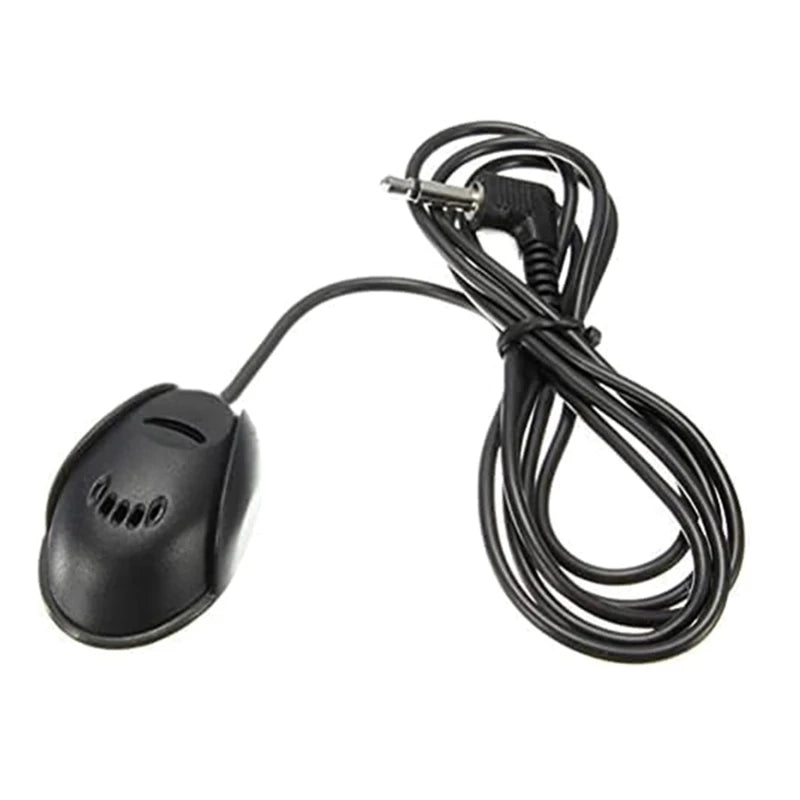 Car Audio Microphone Mini Wired External Microphone 3.5mm Clip Jack Plug Mic Stereo For Auto DVD Radio 3m Long Professionals