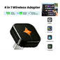 2026 4in1 New Upgrade Carplay Adapter Wireless Android Auto Mirror Link Smart MiNi AI Box USB Plug and Play Auto Connect WiFi