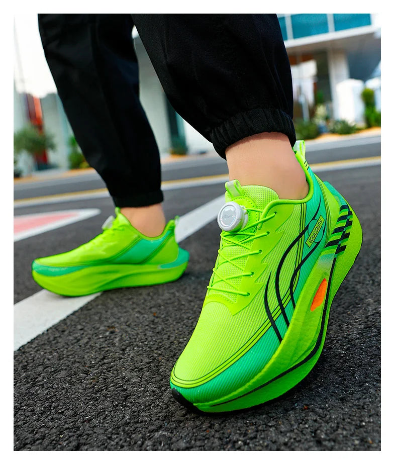 Running Shoes Professional Fitness Carbon Board Men's Sports Marathon Lightweight Women's Comfortable Non Slip Sports Shoes