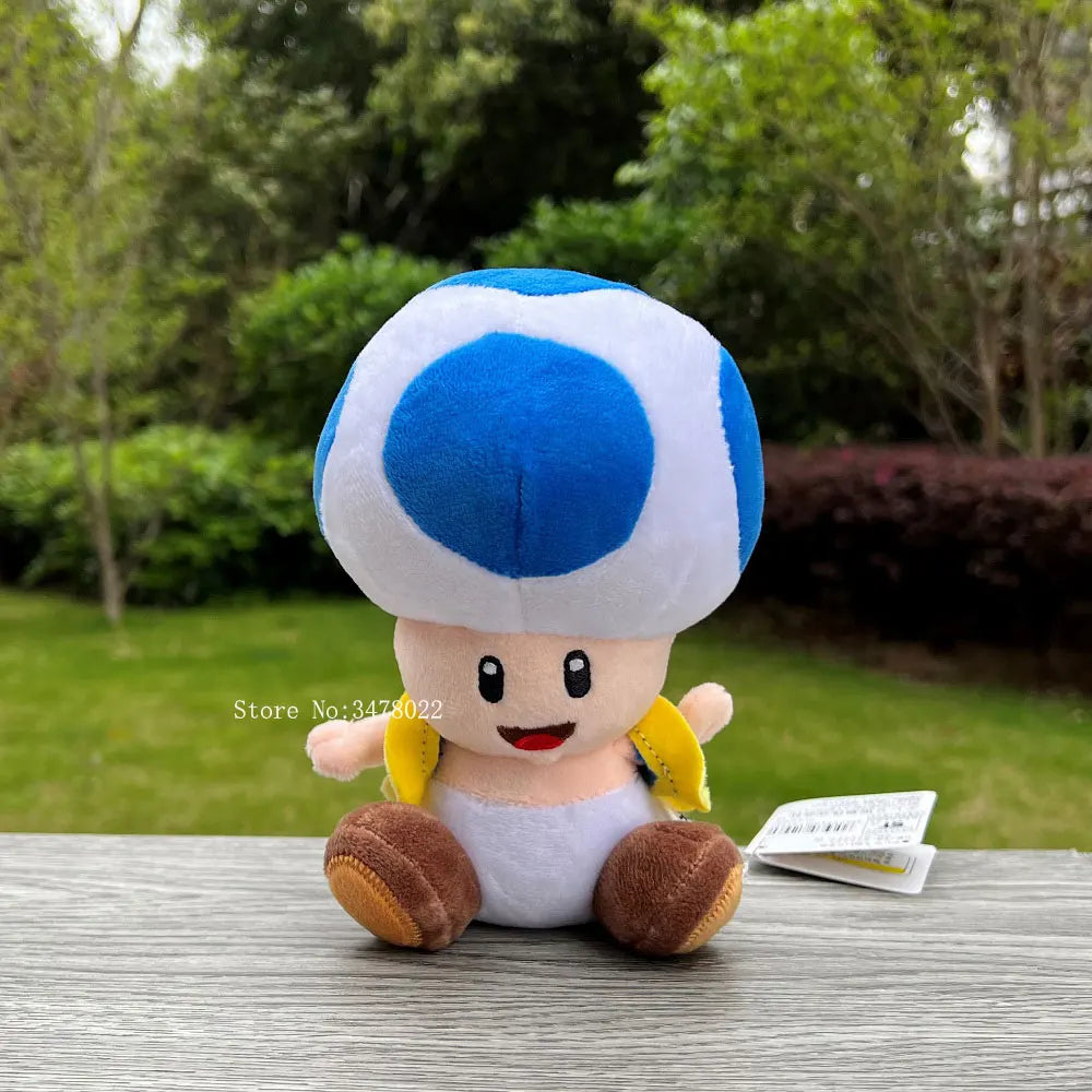 18cm Plush Toys Toad Red Colour Stuffed Toy Cartoon Soft Doll Childrens Gifts