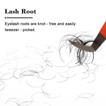 8-20mm MIX Individual Volume Lashes Matte Black Premium Classic Eyelash Extension Natural Soft Eyelashes Supplies for Eye Beauty