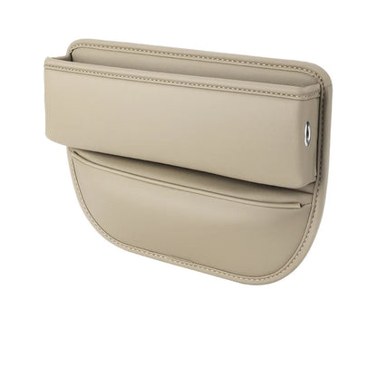 1PC Leather Car Organizer Box Car Seat Slit Gap Pocket Multifunctional Driver Seat Storage Holder Auto Interior Accessories