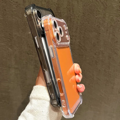 Luksusowe Etui Przeciwwstrząsowe Przezroczyste do iPhone 17 16 15 14 13 12 11 Pro X XR XS Max Plus Air Miękkie Przezroczyste Etui Bumper