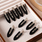 10pcs/set No Bend Seamless Hair Clips Side Bangs Barrette Makeup Washing Face Accessories Women Girls Styling Hairpins