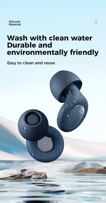 Ear Plugs for Sleeping,Sleep aid,Noise Reduction Super Soft Reusable,Hearing Protection Anti noise earplugs for Travel Work