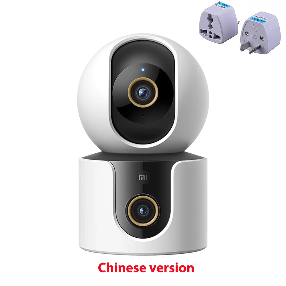 2025 Xiaomi Smart Camera C500 Dual Lens Version 4MP Security Camera 360° AI Detection Full Color Night Vision WiFi 6 Mi Home APP