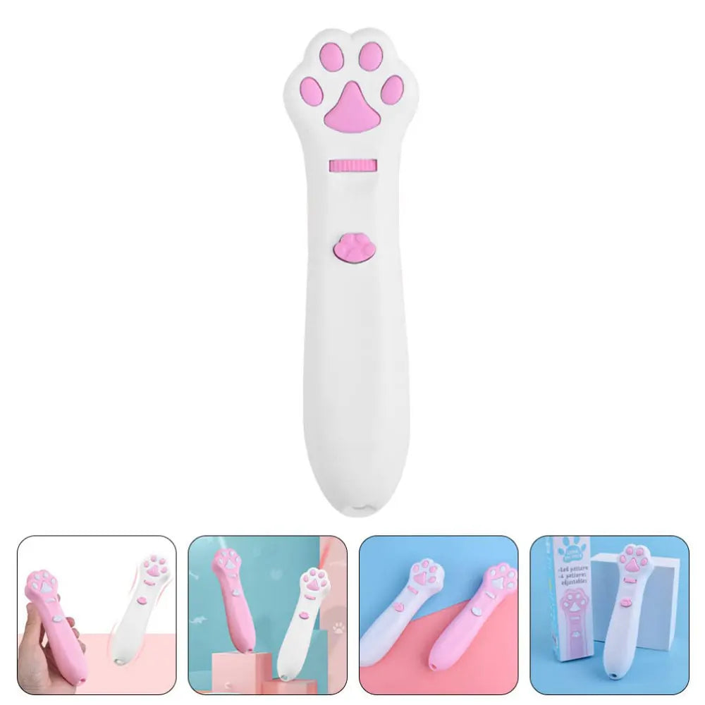 Laser Cat Teasing Stick Red Dot LED Light Pointer Interactive Toys Kitten Dog Chasers Training Indoor Pet Accessories Teasers
