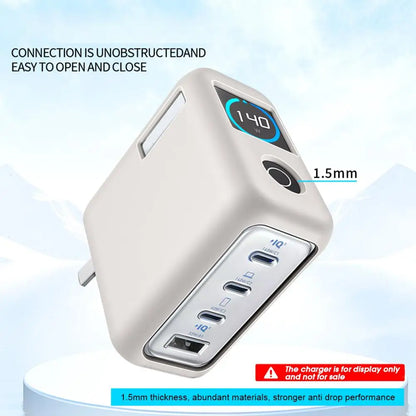 Soft Silicone Protective Case For Anker Zolo 140W Power Bank Portable Travel Shockproof Waterproof Carrying Protective Case