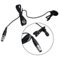 Portable 4-PIN Mini Microphone For Shure Wireless Lavalier Lapel Clip-on Microphone Audio Condenser Microphone For Meeting