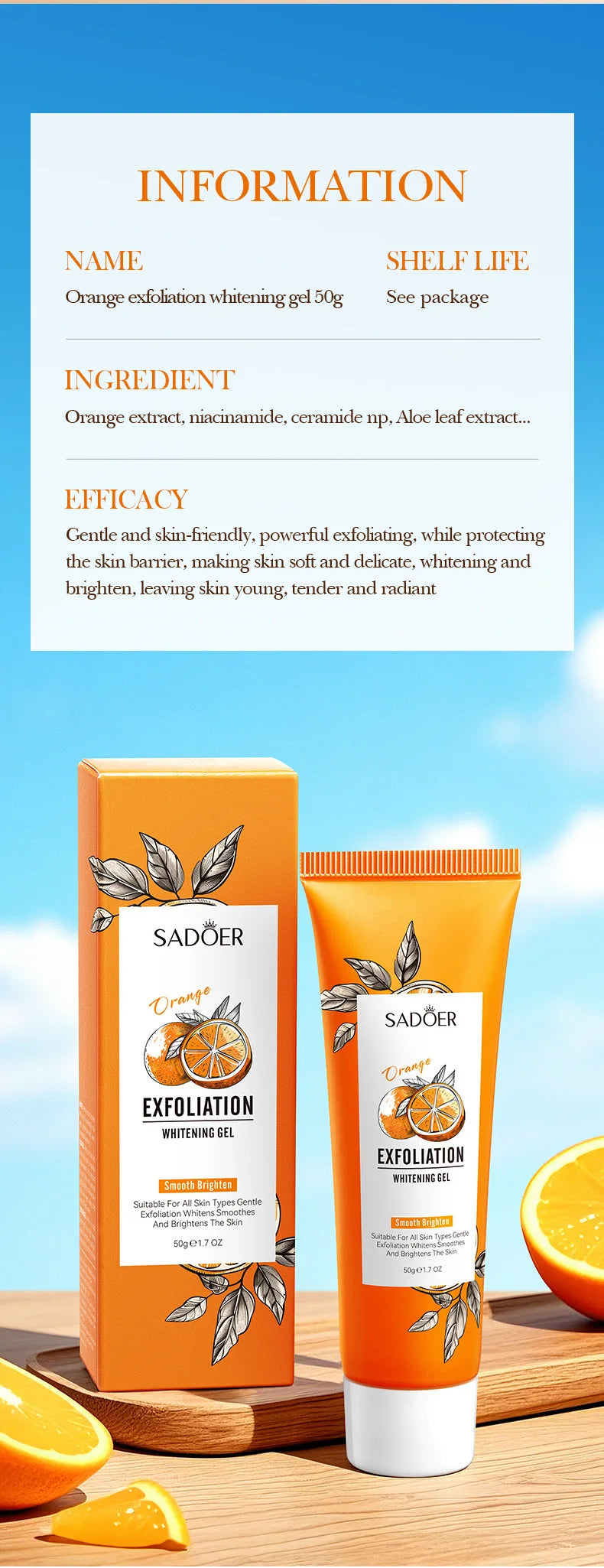 Face Exfoliating Gel Deep Cleansing Pores,Remove Dead Skin Purify Gentle Exfoliate Oil Control Moisturizing Face Scrub Skin Care