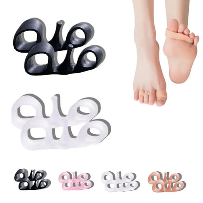 Toe Correctors and Toe Separators Bodyfeet Aligners Kit Silicone Invisible Posture Care Silicone Toe Spacers