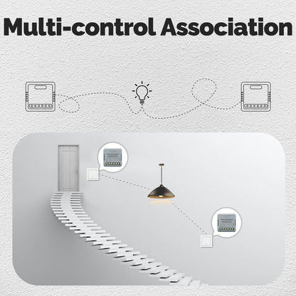 MOES Tuya ZigBee Smart Switch Module Electricity Consumption Monitor Timer Diy Breaker Light Switch 1 Gang Support Alexa Google