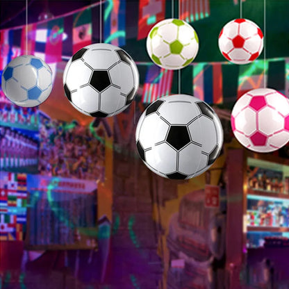 1pc Inflatable Beach Ball Football Soccer Ball for Summer Swimming Pool Party Favor Game for Boys Girls