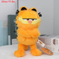 Original GARFIELD FAMILY Kawaii Soft Plush Toys Cute Cartoon Garfield Cat Odie Stuffed Animals Peluche Dolls Birthdays Gifts Kid