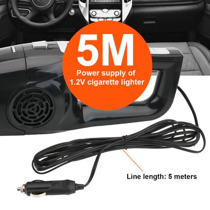 Car Vacuum Cleaner Portable Wet And Dry dual-use Vacuum Cleaner Powerful Handheld Mini Vaccum Cleaners High Suction 12V 120W