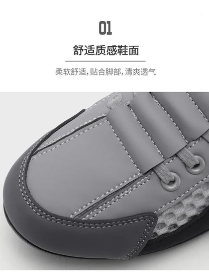 Brand protection  new men's lightweight non-slip breathable wear-resistant running sports fashion versatile casual shoes