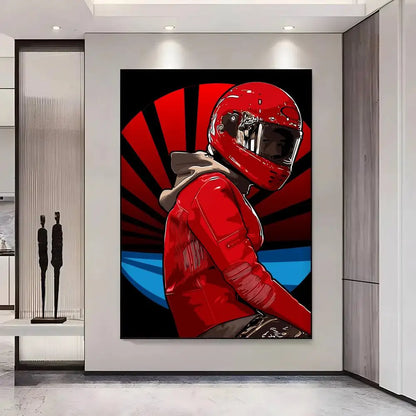GTA6 Game GTA VI Painting Calligraphy Stylish Wall Art Poster, Bedroom Living Room Home Decor Gift