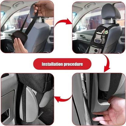 Car Vehicle Seat Side Pocket Pouch Organizer Storage Bag