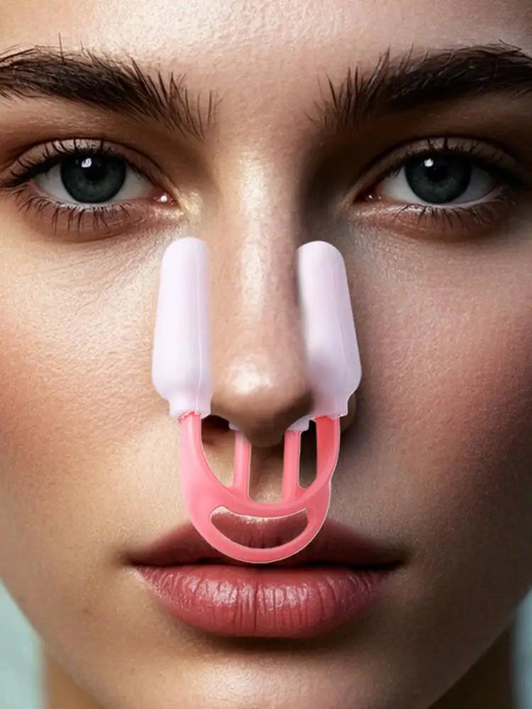 Soft Silicone Nose Shaper Nose Pincher Straightener Reusable Beauty Slimming Tool For Daily Wear Breathing Improvement Beauty