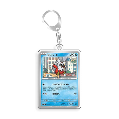 Keychain For Pokemon Duskull Cynthia Popplio Acrylic Homemade Cartoon Anime Backpack Pendant Decoration Collection Fans Gift 5cm
