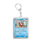 Keychain For Pokemon Duskull Cynthia Popplio Acrylic Homemade Cartoon Anime Backpack Pendant Decoration Collection Fans Gift 5cm
