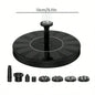 Mini Solar Water Fountain - Solar-Powered Pool/Pond Waterfall, Outdoor Garden Decoration & Bird Bath Supplies