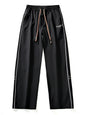 Summer Men's Sweatpants Wide Leg Straight Ice Silk Cooling Pants Big Size 8XL 7XL 6XL Sportswear Loose Fit Track Trousers