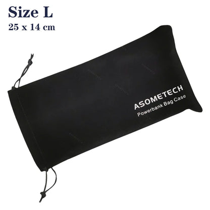 Power Bank Case Bag Carring Pouch Drawstring Bag Travel Portable Protective Storage Bag For Power Bank Mobile Phone Accessories