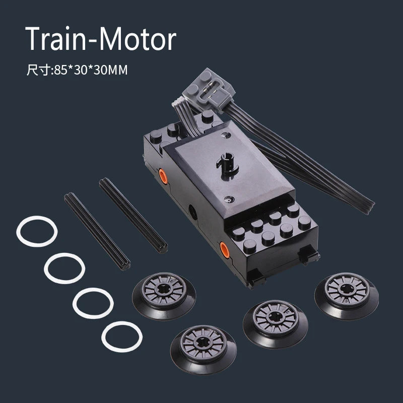 New Technical Motor Parts Building Blocks Power Function PF Model Sets Compatible Tarin Accessories MOC High-tech Bricks