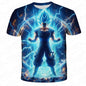 Anime Dragon Ball Son Goku 3D Print Kids T Shirt Summer Fashion Casual T-shirt Boy Girl Unisex Children's Clothing Tshirt Tops