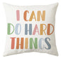 Cartoon rainbow sun pattern printing pillowcase children's room decoration home decoration living room sofa cushion cover