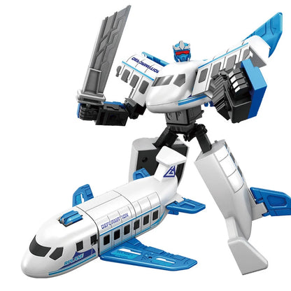 Transformation Robot Car Toys Transforming Figure Tank Aircraft Dinosaur Models Action Figures Children Birthday Gifts For Boys