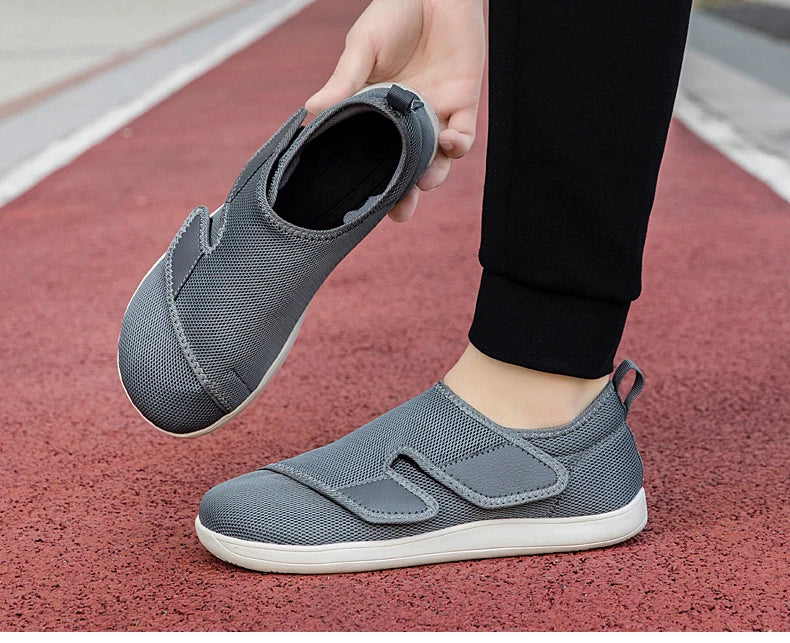Men Shoes Casual Orthopedics Wide Feet Swollen Shoes Thumb Eversion Adjusting Soft Diabetic Shoe Walking Shoes For Women Unisex