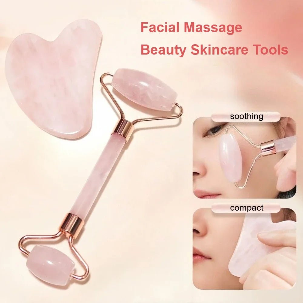 New Roller for Face Neck Facial Massage Instrumenr Health Scraping Resin Board Musclee Beauty Skincare Soothing Tightening Tools