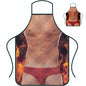 Funny Creative Personalized Muscle Men's Apron Household High-value Overalls Apron