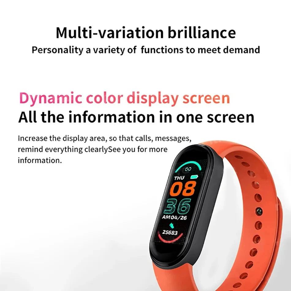 Lenovo Waterproof Smart Watch MenWomen Fitness Smart Bracelet Sports Band Heart Rate Blood Pressure Monitor Multi-function Watch