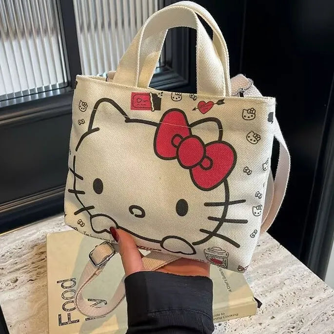 Sanrio Hello Kitty Single Shoulder Bag Fashion Handbag Casual Crossbody Bag