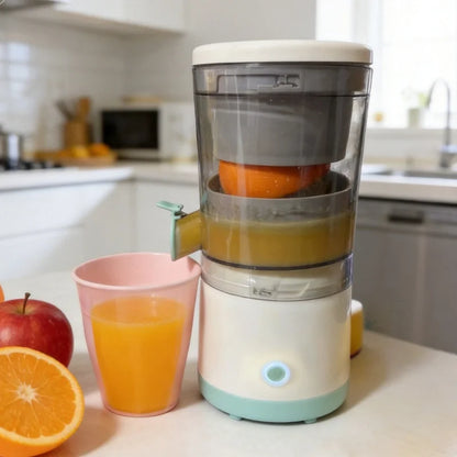 Portable Juice Juice Extractor Fully Automatic Fruit Household Juicer Automatic Orange Lemon Juice USB Extractor Extruder