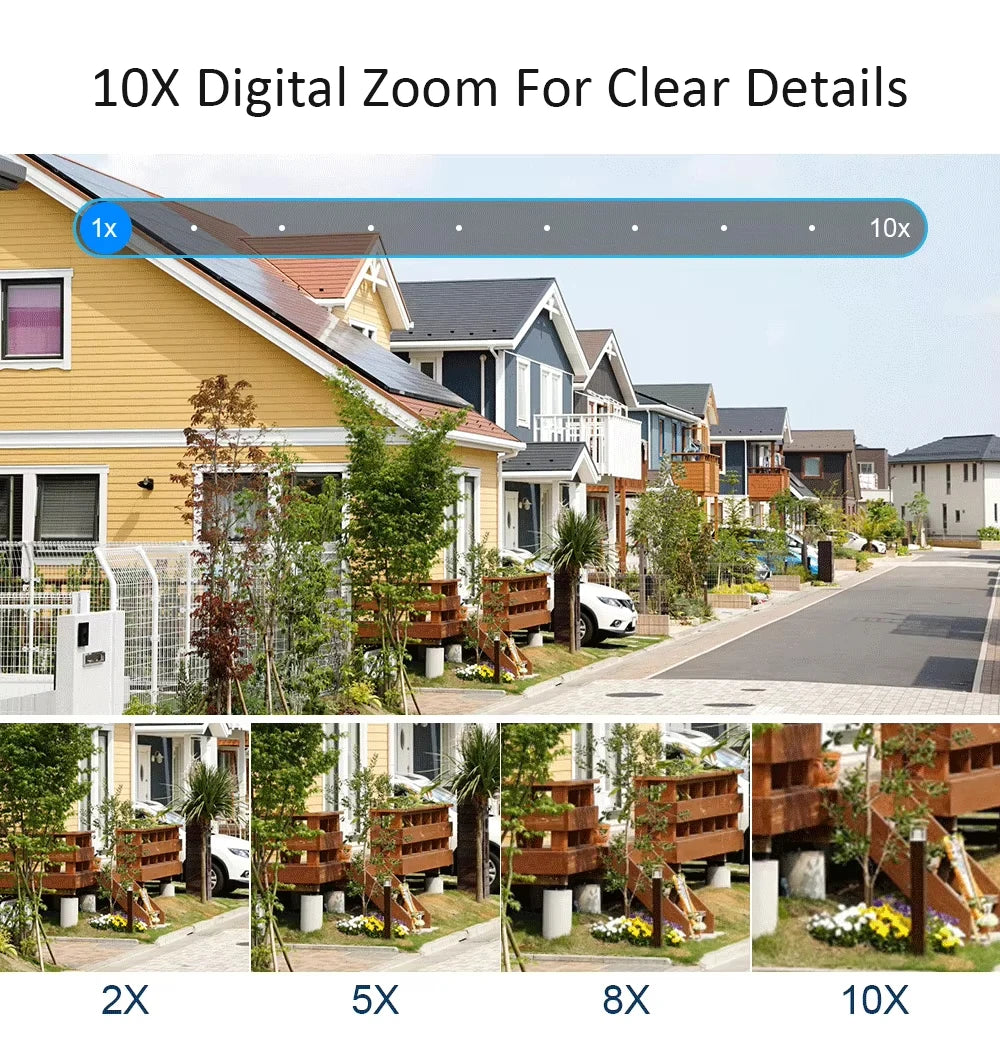 8MP 4G Camera Dual Lens Dual Screen Wireless WiFi Outdoor Surveillance Two-way Audio  Auto Tracking CCTV Cameras PTZ IP Cameras