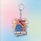 Classic Game Vice City Keychains for Accessories Bag Charm San Andreas Pc Games Lovers Keyring Jewelry Fans Gifts