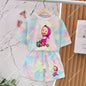 Mashas and The Bear Sets Summer Outdoor Breathable Soft Lightweight Casual Tracksuit Kawaii Anime Fashion Smile Outfit Set Gifts