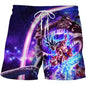 2026 Trendy Dragon Ball Print Children's Shorts Kids Shorts for Boys' Beach Shorts Summer Quick-drying Cartoon Swim Trunks