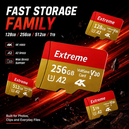 SD Card 128GB 256GB 512GB 1TB V10 Normal Full Size Flash SD Memory Card mirco cards High Speed for Camera