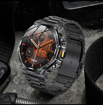 LIGE Nowy Smartwatch Męski 800 mAh Ultra Długa Żywotność Baterii Wodoodporny Zegarek Sportowy Outdoor Połączenia Bluetooth Wojskowy Smartwatch 2025