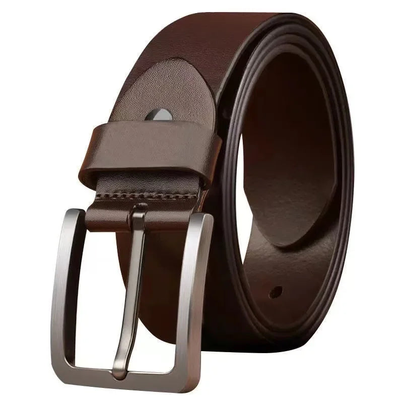 Classic Alloy Pin Adjustable Alloy Buckle Belts for Jeans Unisex Men Women Belt Business PU Leather Belts Waist Straps Belts