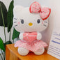 60cm Sanrio Kuromi Melody Hello Kitty Plush Toy Kawaii Cartoon Big Size KT Cat Plush Doll Soft Stuffed Pillow Kids Birthday Gift