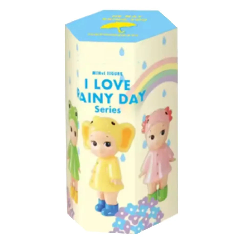 In Stock Mini I Love Rainy Day Series Blind Box Figure Cute Cartoon Doll Collectible Toy For Desktop Decoration Gift